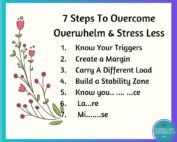 How to Not Feel Overwhelmed; Create a Stress-Free Life, reduce overwhelm, book an adventure session now